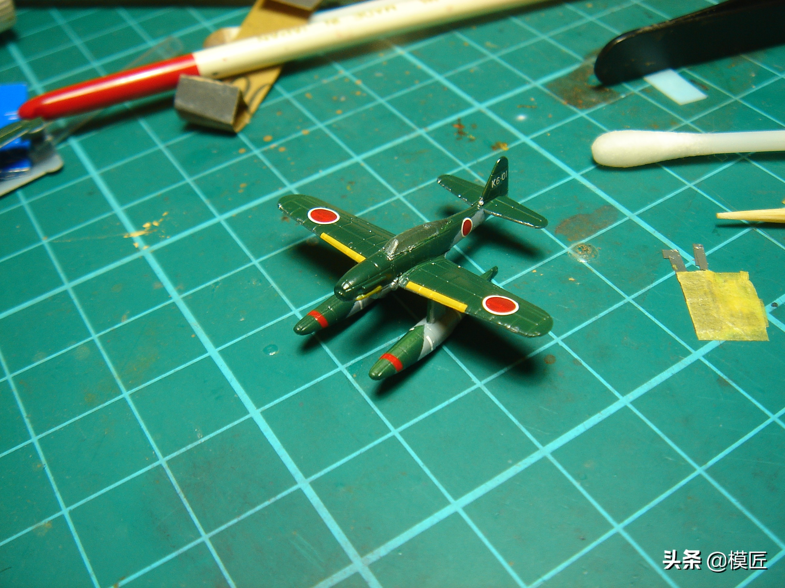 藏着飞机的二战奇葩日本潜艇伊400|模型制作手记