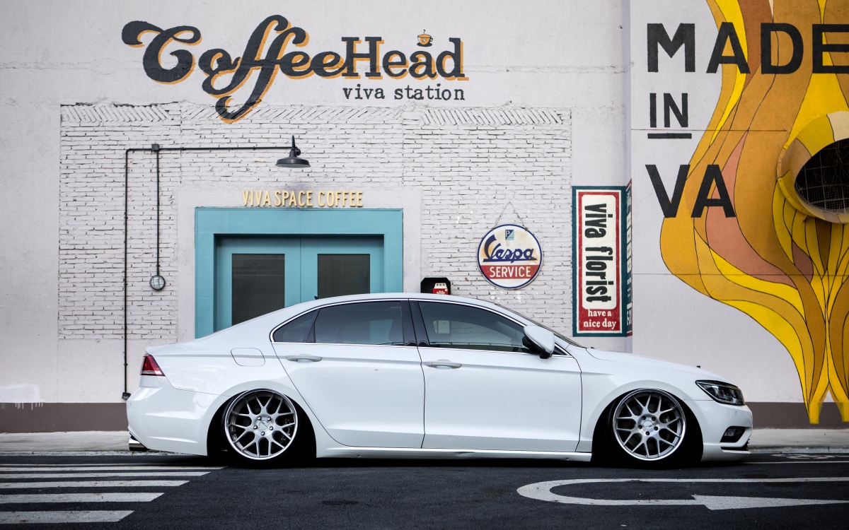 大众凌渡不仅可以很辣，改装后还可以变得又白又胖