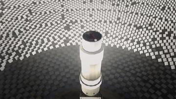 超级镜子发电站建设过程,1200面镜子发电