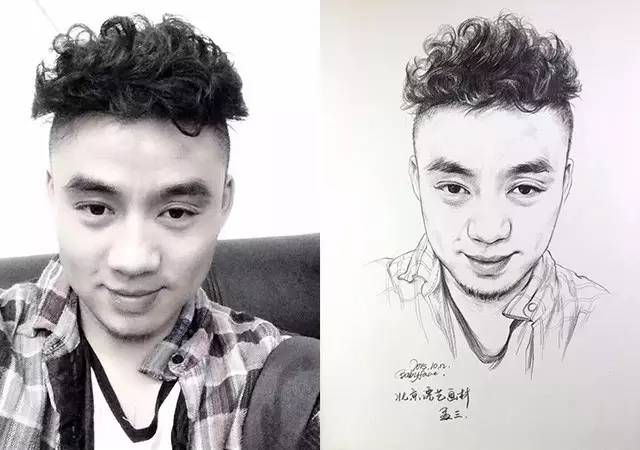 如何画出夸张的人物肖像画,当灵魂画手模仿大师作画