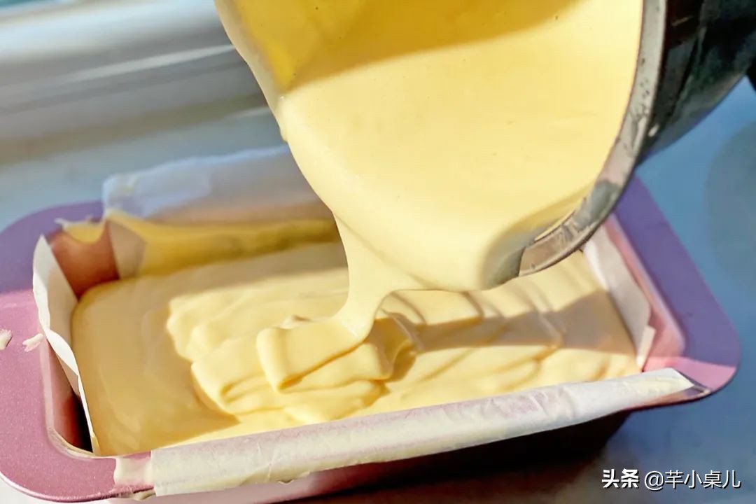 古早蛋糕慢速教程,八寸古早戚风蛋糕翻车