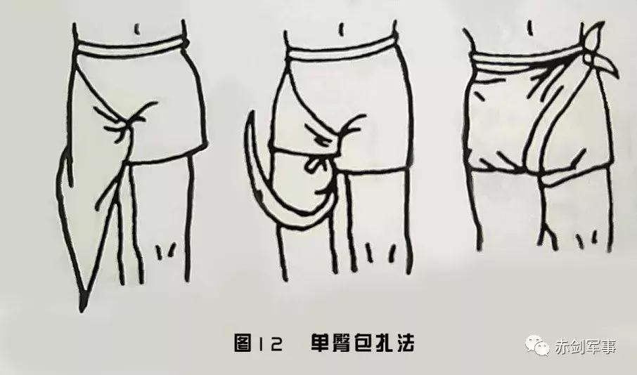 军队三角巾包扎法视频,部队卫生与救护三角巾包扎方法