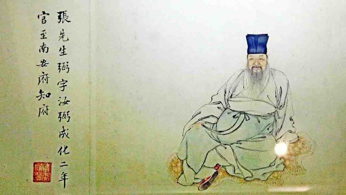 800年后的明朝，他被称为“张旭复生”，狂草震撼海内外