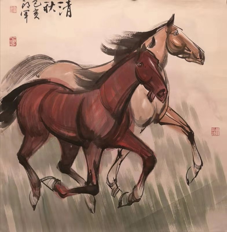 郎军画家作品价格,郎军国画60幅