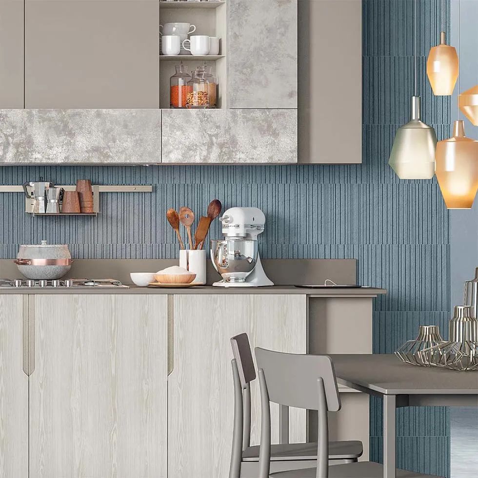 电视柜橱柜整面墙一体,橱柜厨边柜电视柜一体