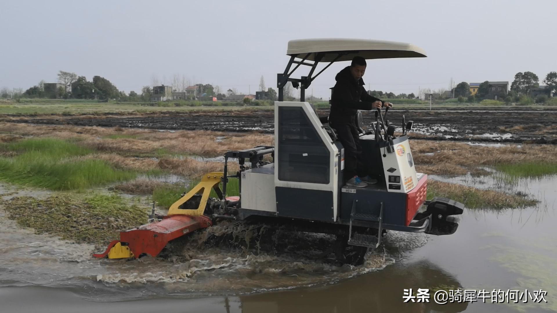 最先进的大马力旋耕机,履带式旋耕机1000匹马力