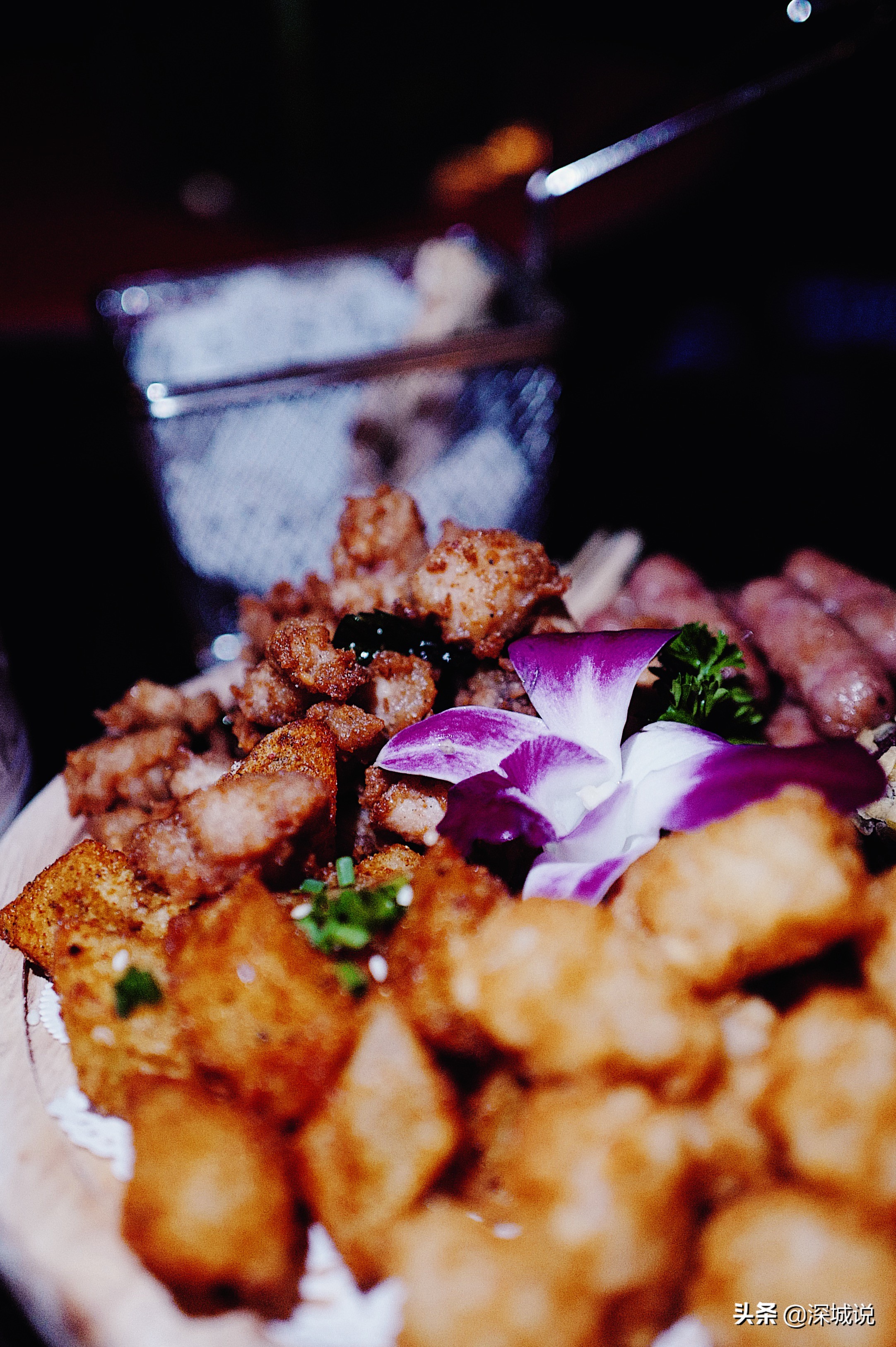 都说纯k是被ktv耽误的美食城,随便点了几道小吃后,我信了