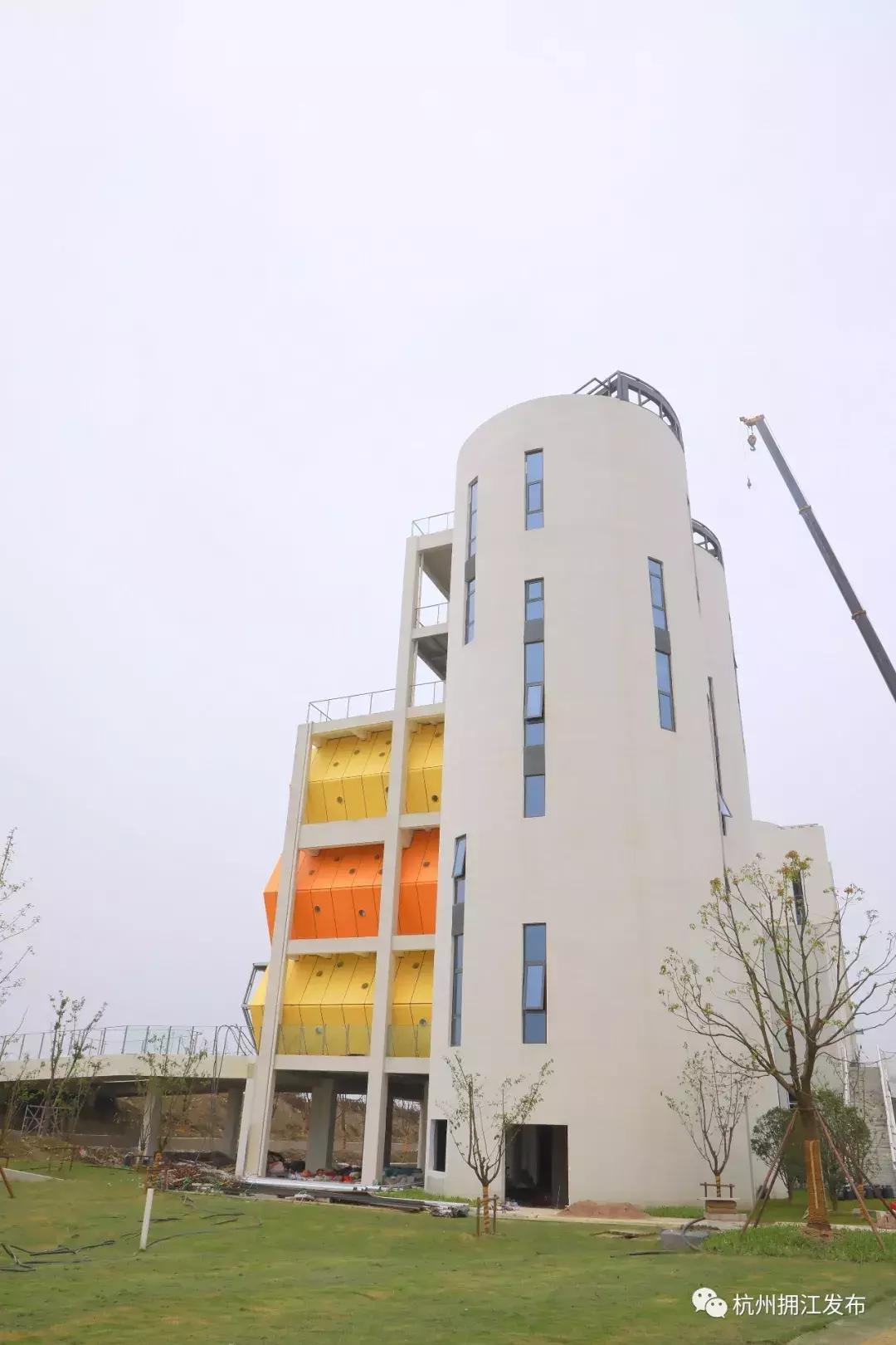 水泥厂大变样！滨江“西大门”的公园，预计下个月开园！