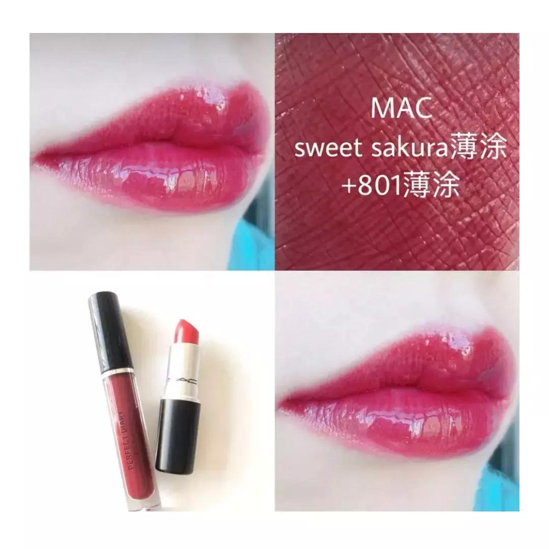 口红叠涂方法这样涂更显唇形,记住所有口红色号