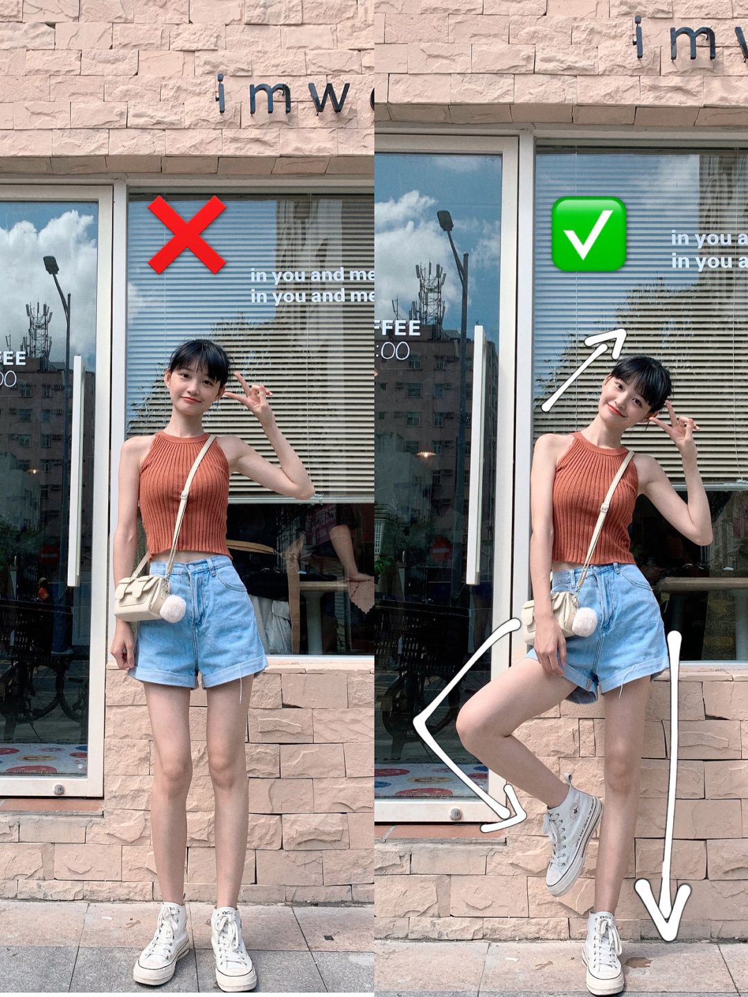 避免尴尬的七个拍照站姿,站着简单拍照动作