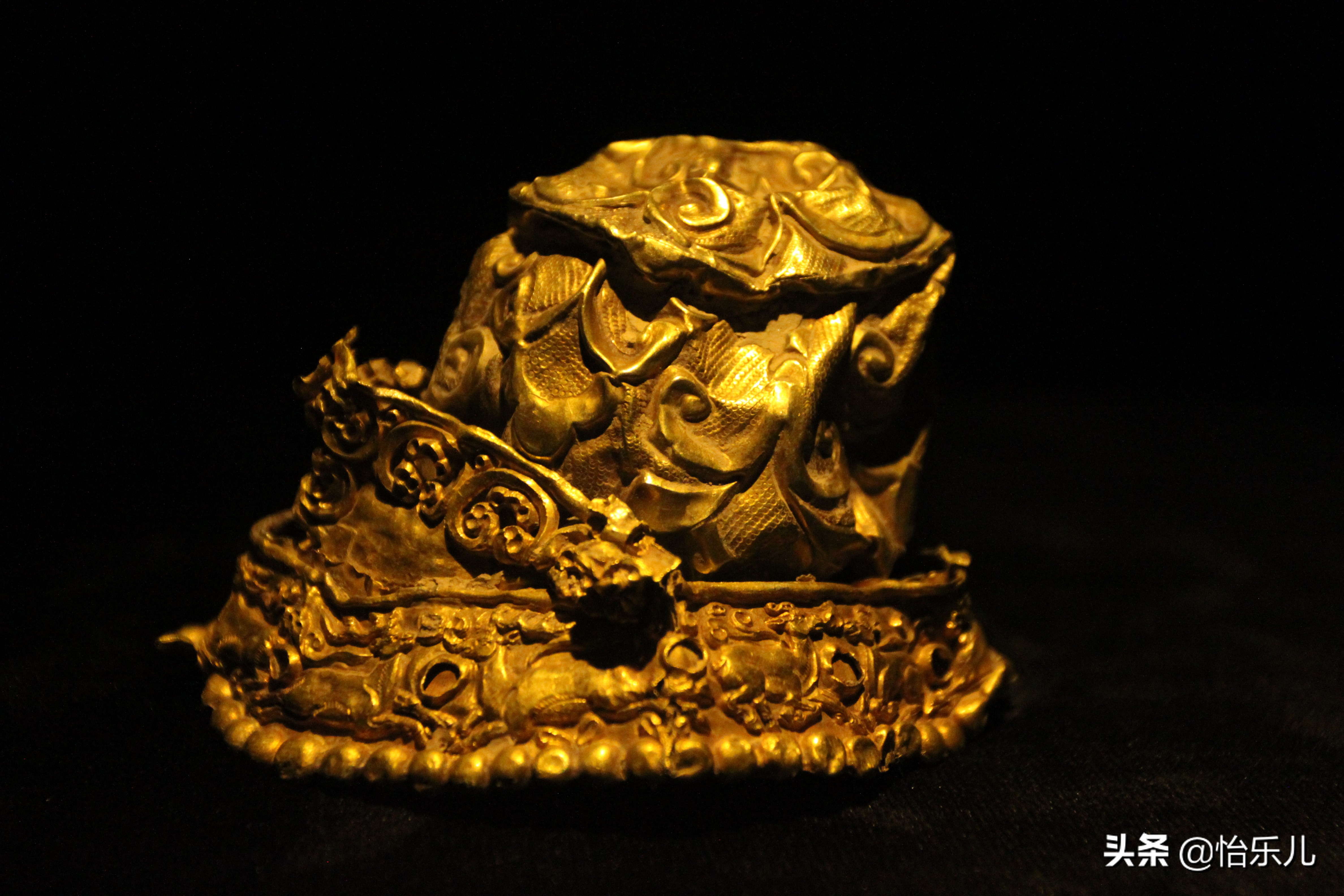 九层妖塔真实发掘,现实九层妖塔出土金象