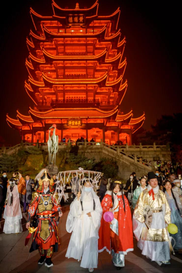 黄鹤楼樱花限定,黄鹤楼春日游