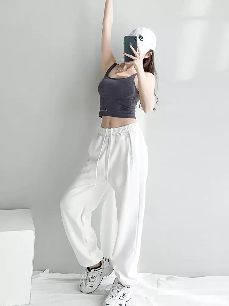 女宽松束脚裤裁剪方法,扎脚女士休闲运动裤的裁剪方法