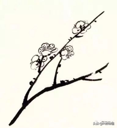 图文教程一学就会画梅花,一步一步教你画梅花