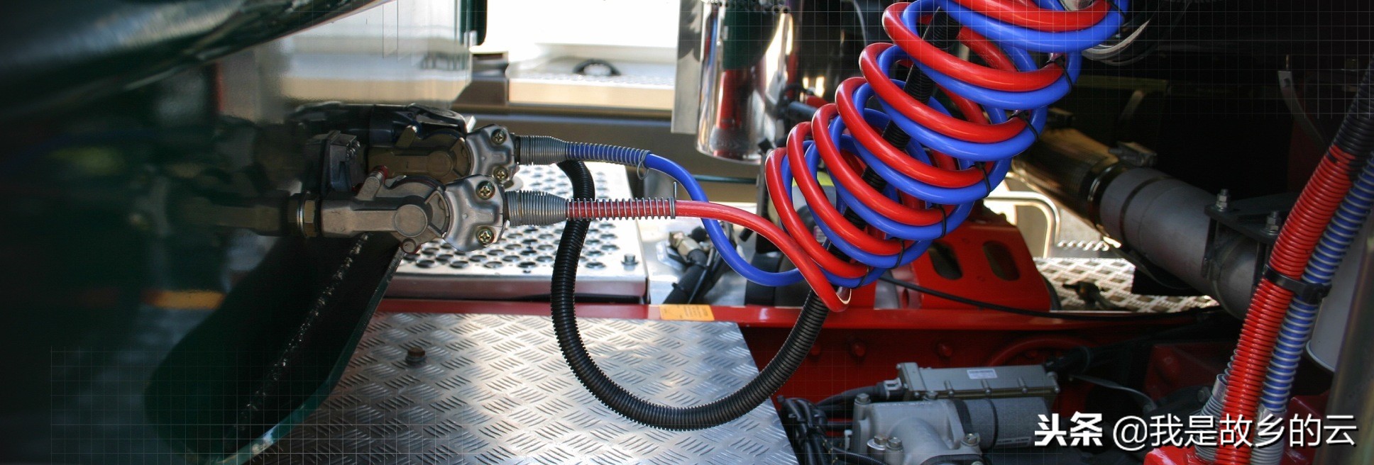 大货车气刹怎么操作,大货车气刹全部部件图解