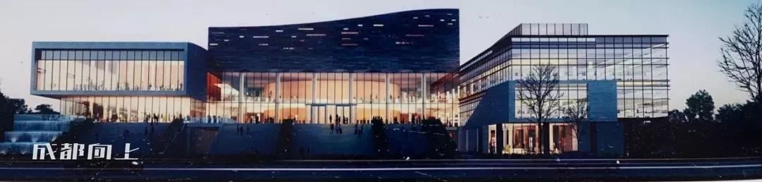 大运村建设火热朝天，成都大学已经上天