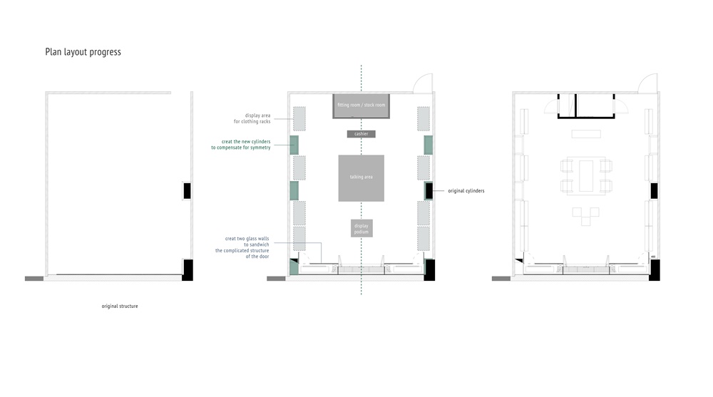 太古里·祥荷秀中式手工定制服装店|北京人和明天品牌设计-欧模网