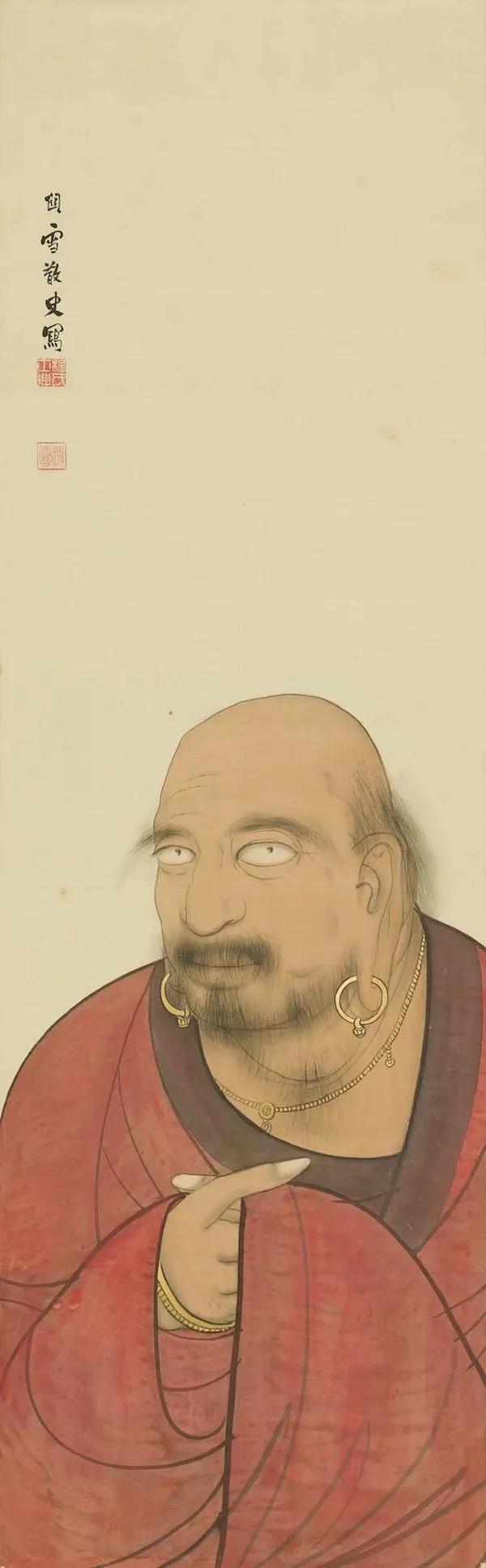 傅抱石和桥本关雪,桥本关雪这画值多少钱