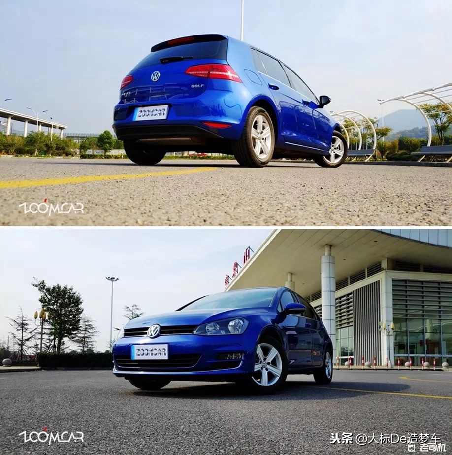 大众高尔夫7.5代1.4t落地价,高尔夫7代高级蓝