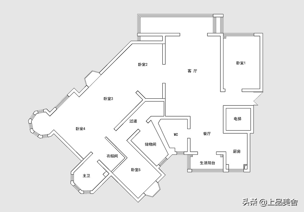 夫妻俩为了小孩上学，果断买下188㎡学区房，装轻奢风让人羡慕