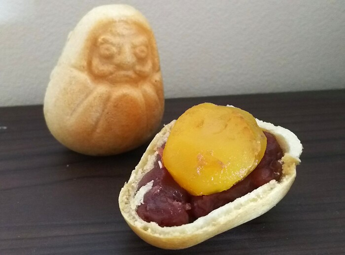 日式点心板栗包,只有这个季节才能吃到的美食,错过再等一年