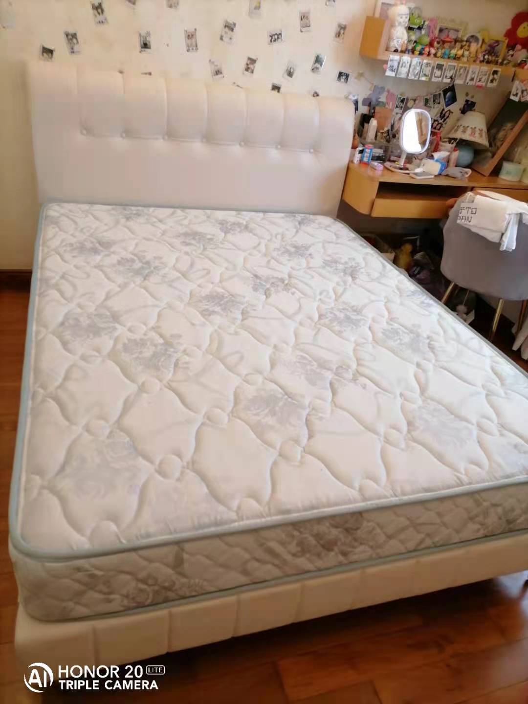 幸福软床头,为你造一个好梦空间,带你走进软包床的安装全过程