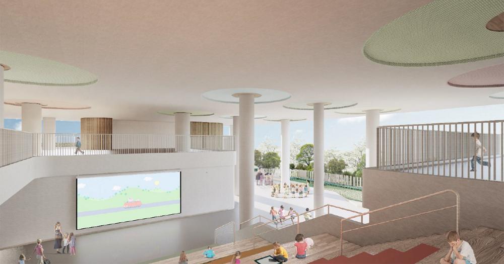 深圳湾第一幼儿园设计视频,深圳湾第一幼儿园效果图