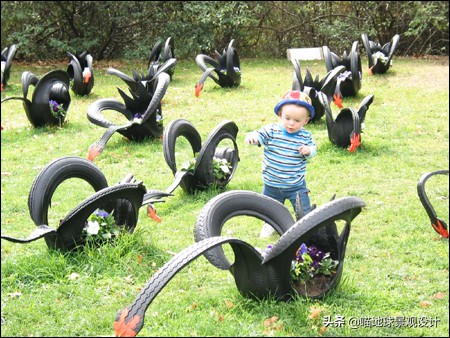 废旧轮胎再利用脑洞大开创意无限,废旧轮胎利用创意作品