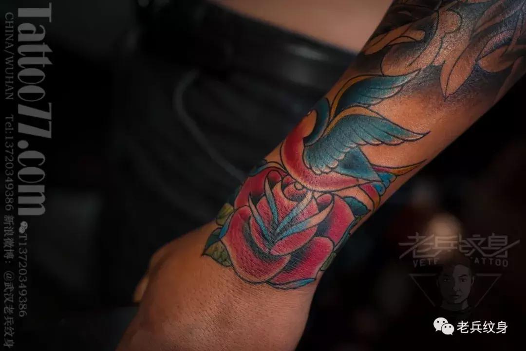 老兵纹身作品,老兵纹身店微博