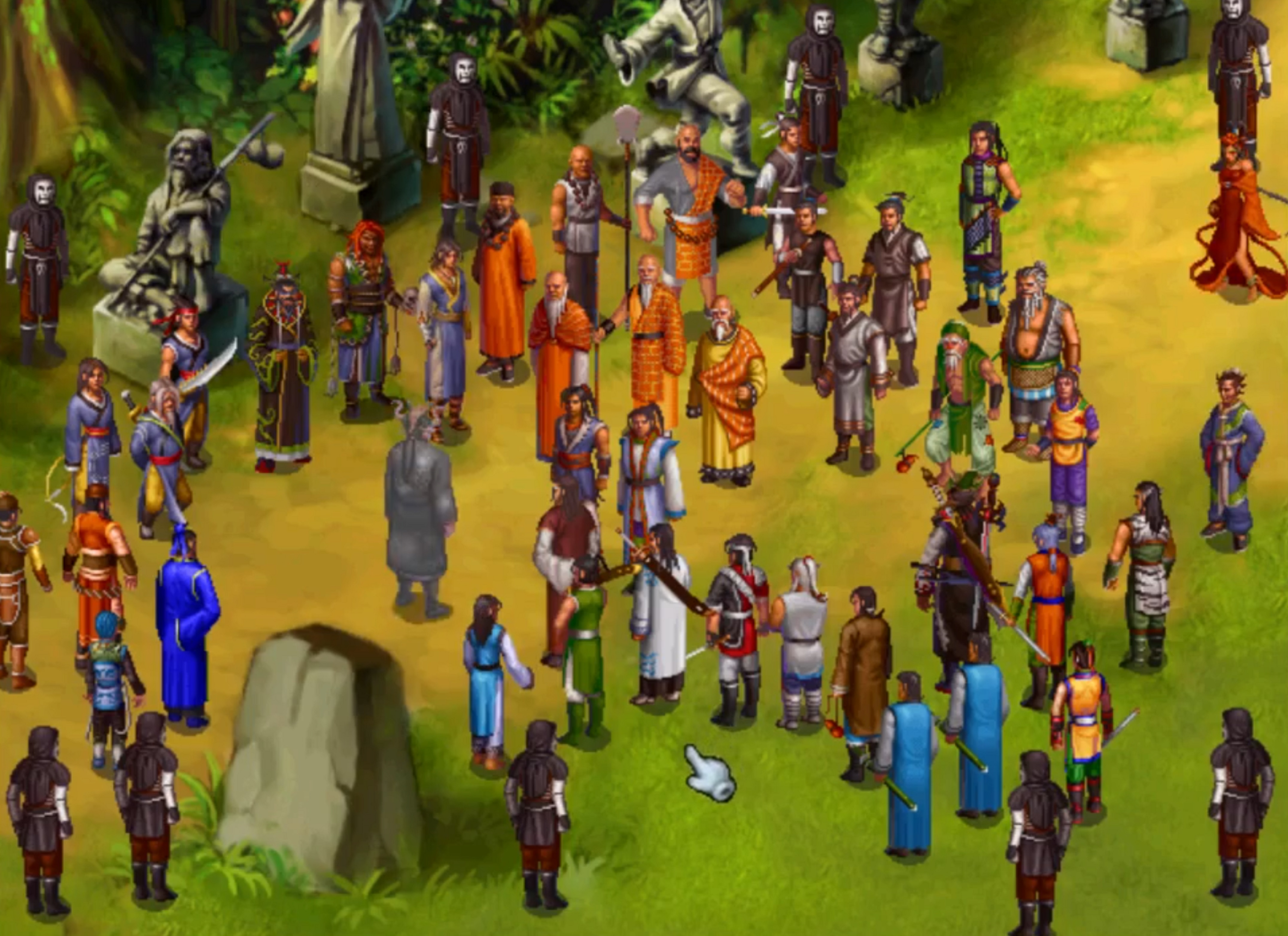 金庸群侠传5天龙第二章怎么过,武林群侠传天龙教