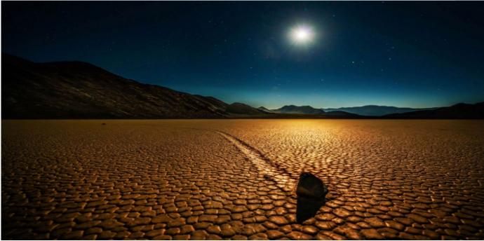 美国死亡谷的石头为什么叫死亡谷,美国死亡谷石头移动原因