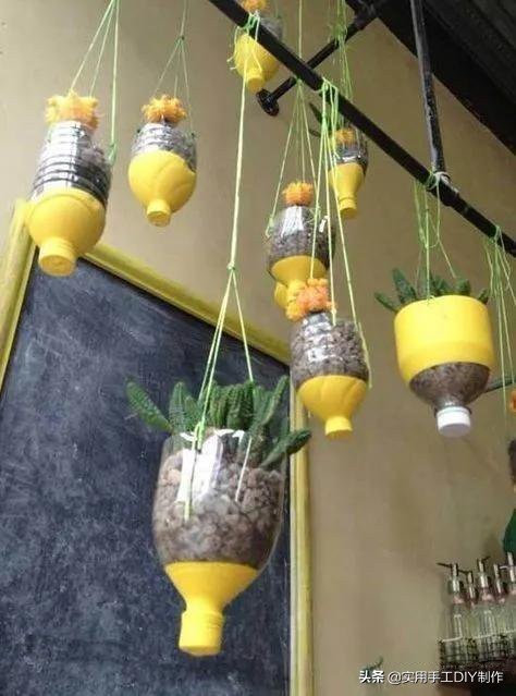 旧物利用改造技巧塑料瓶,简单的旧物改造塑料瓶高清图片