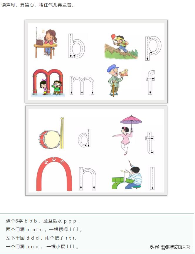 拼音在家怎么学？一位老师整理的拼音教学方法，不妨来学一学