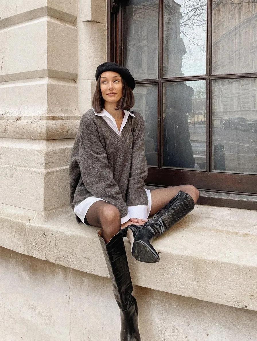 冬天如何穿黑丝，性感、不俗还保暖的那种？