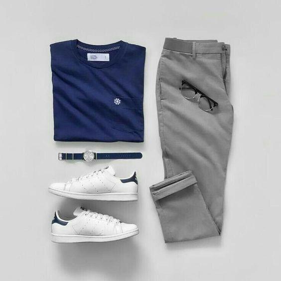 夏日男士衬衫穿搭,中青年男士夏日穿搭