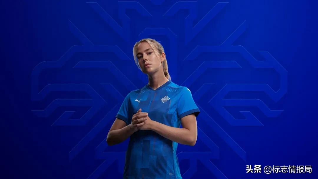 冰岛国足启用新LOGO，图形融合冰岛四大守护神