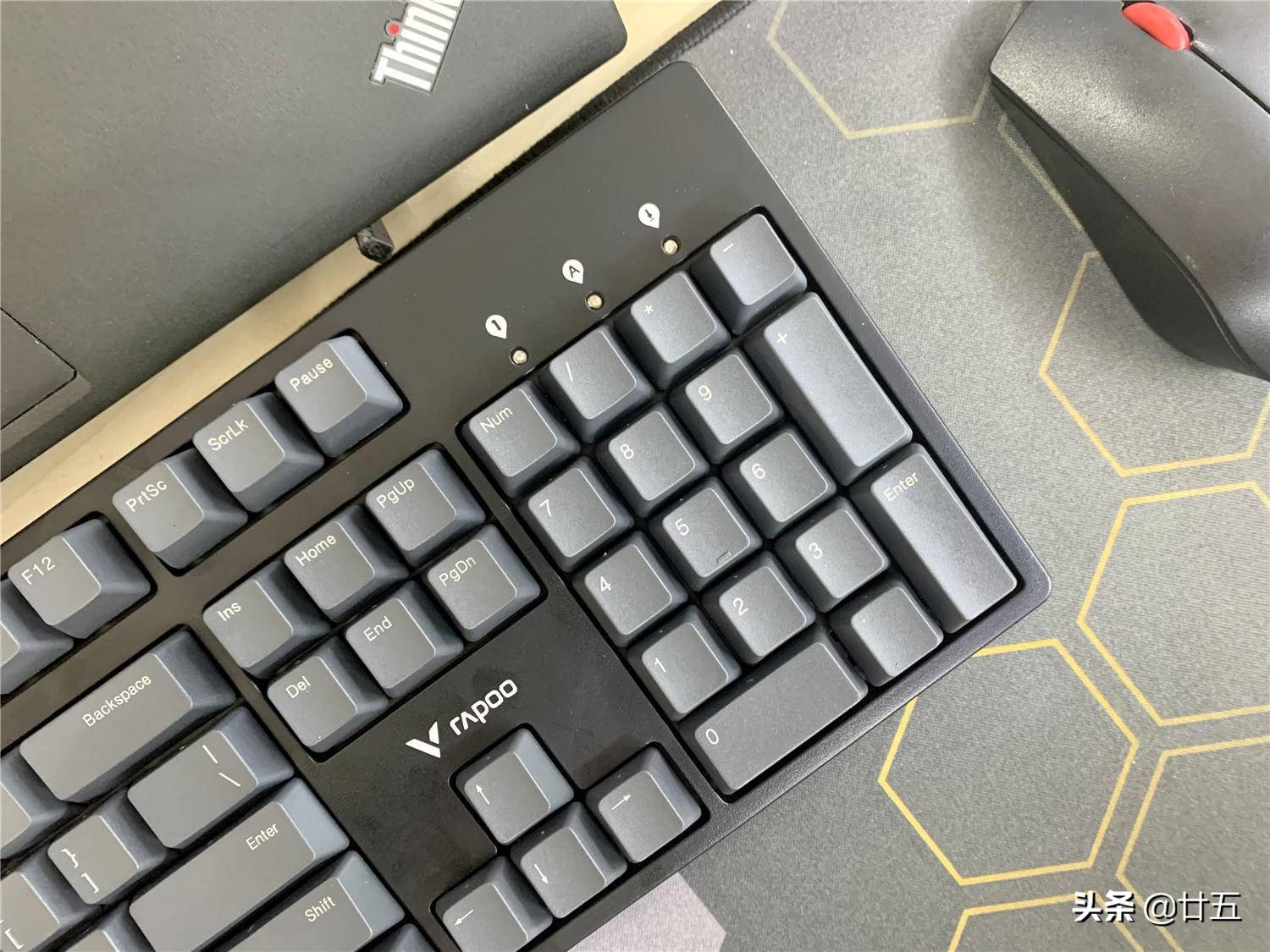 雷柏键盘黑轴茶轴怎么选,办公打字最舒服的雷柏v500pro键盘