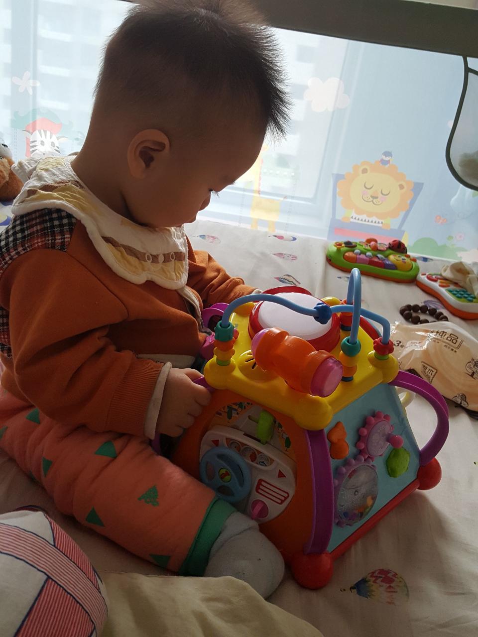 娃一直很爱玩的玩具-汇乐玩具快乐小天地体验分享