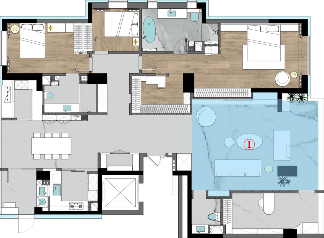 绿城玫瑰园大平层视野,绿城玫瑰园二手毛坯大平层