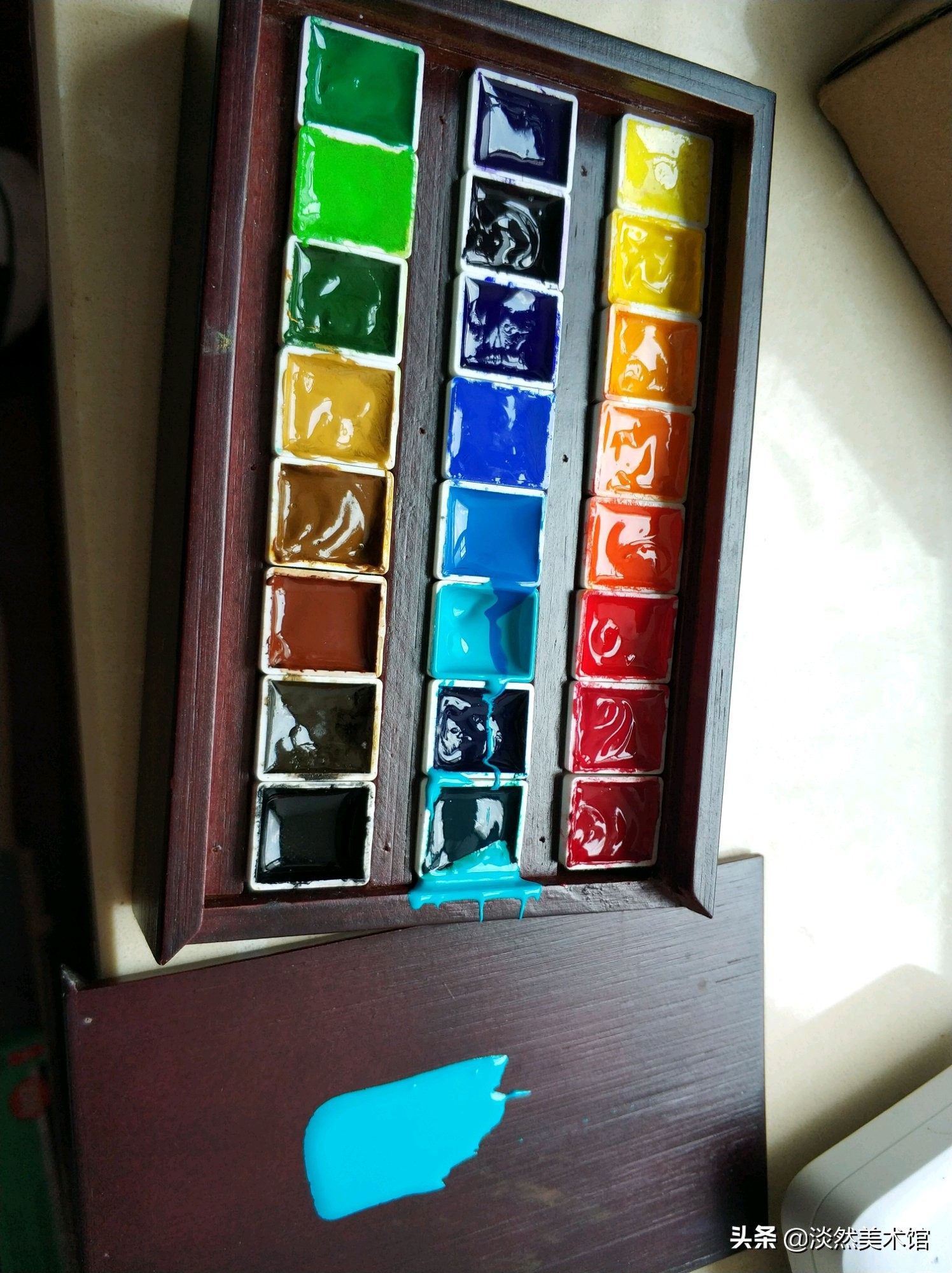 水粉颜料长毛是什么原因,水粉怎么储存不长毛