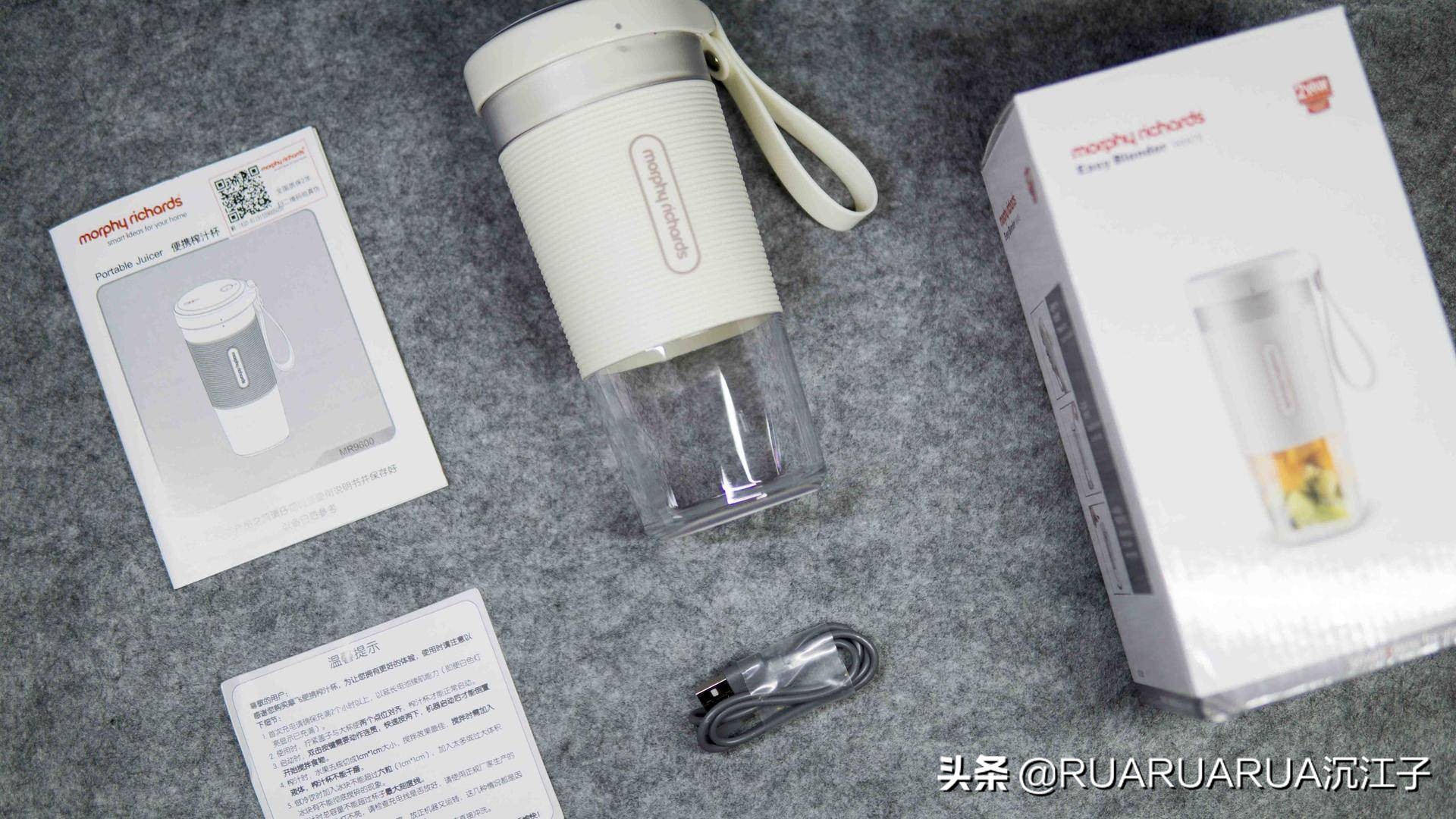 摩飞便携式榨汁杯早餐,摩飞便携榨汁杯的说明书