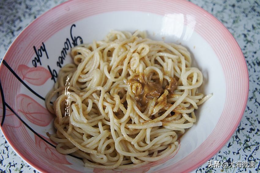 武汉热干面的做法没有芝麻酱,武汉早点热干面汤面的做法