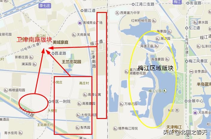 天津卫津南路,天津最有发展前景的地块