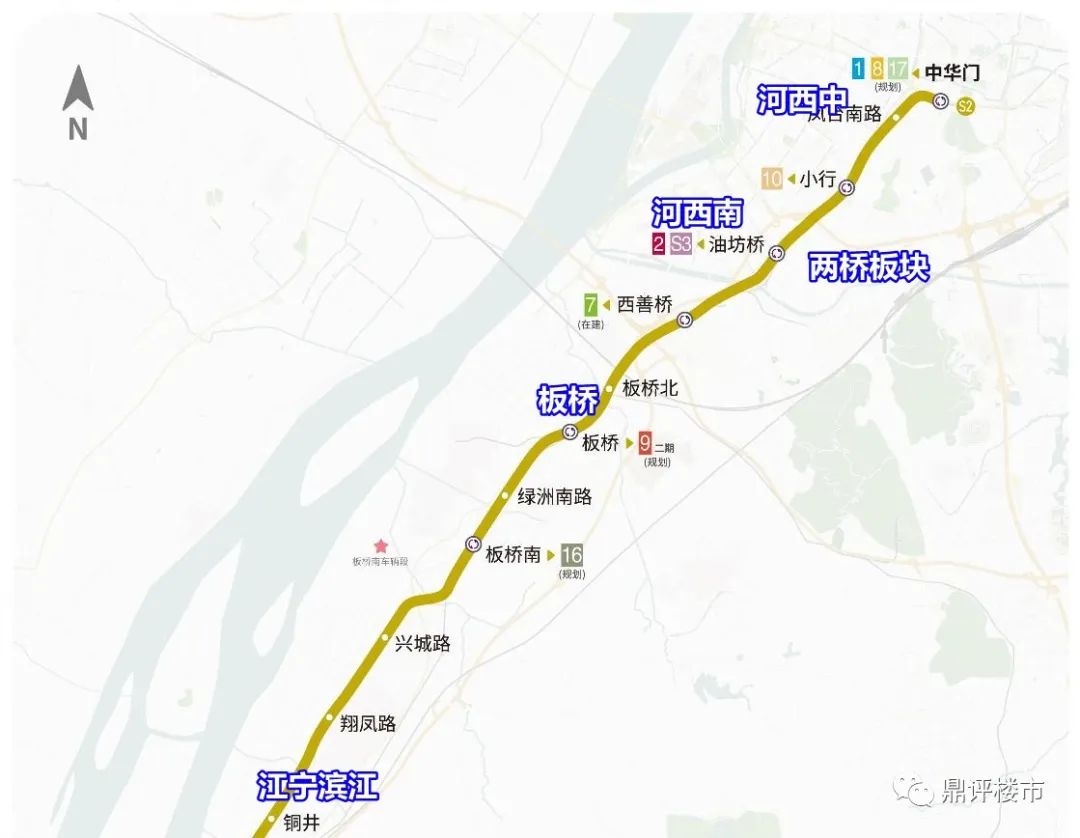 雨花翻身｜两桥板块价值提高，板桥或将加快成为主城上班族的宿舍