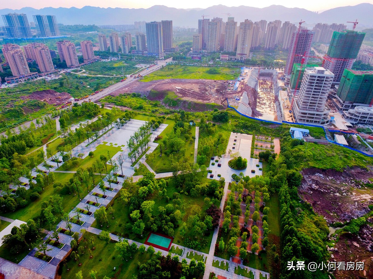 两江新区蔡家组团北部,重庆两江新区热门板块楼市详解