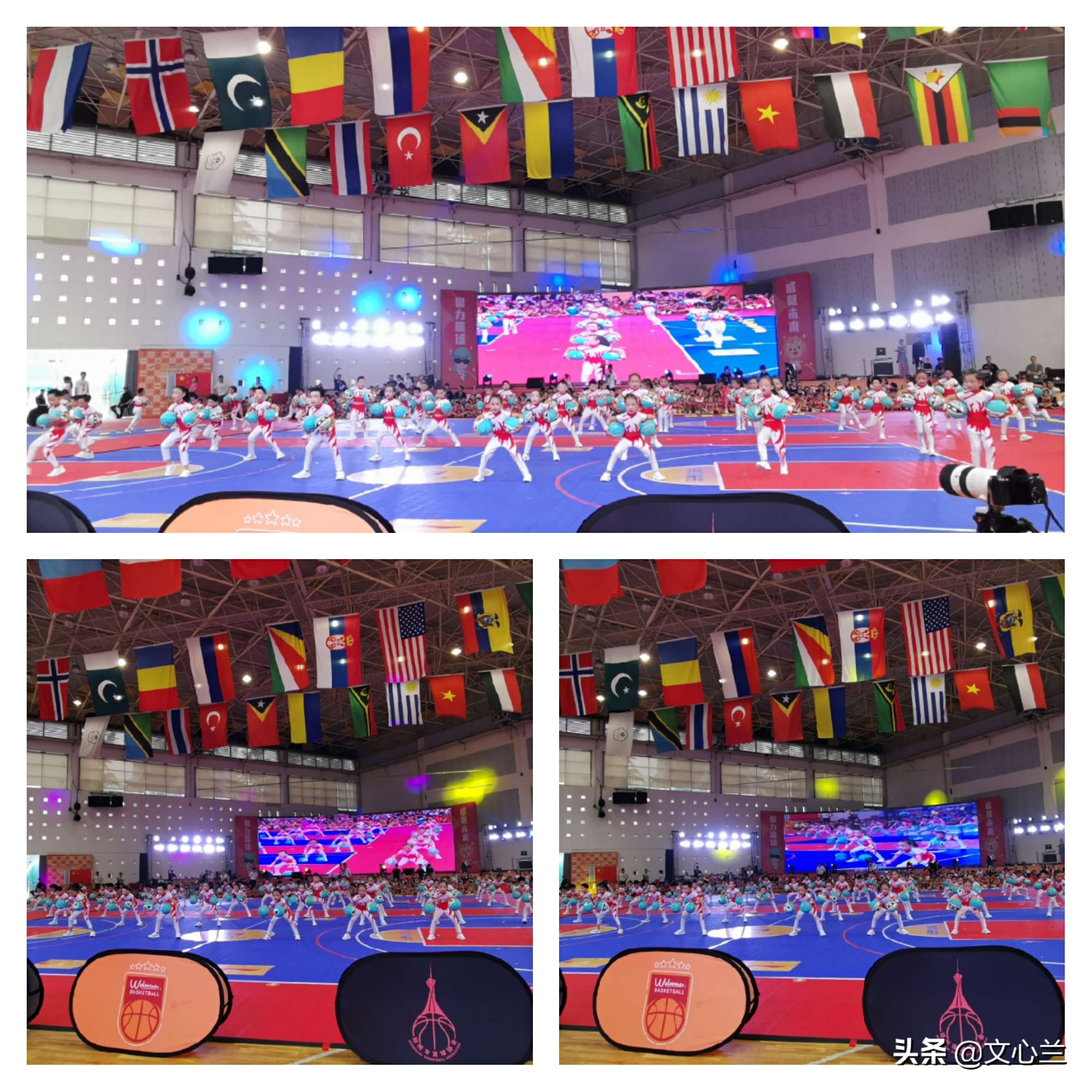 2019年华蒙星篮球操金奖,少儿篮球操总决赛