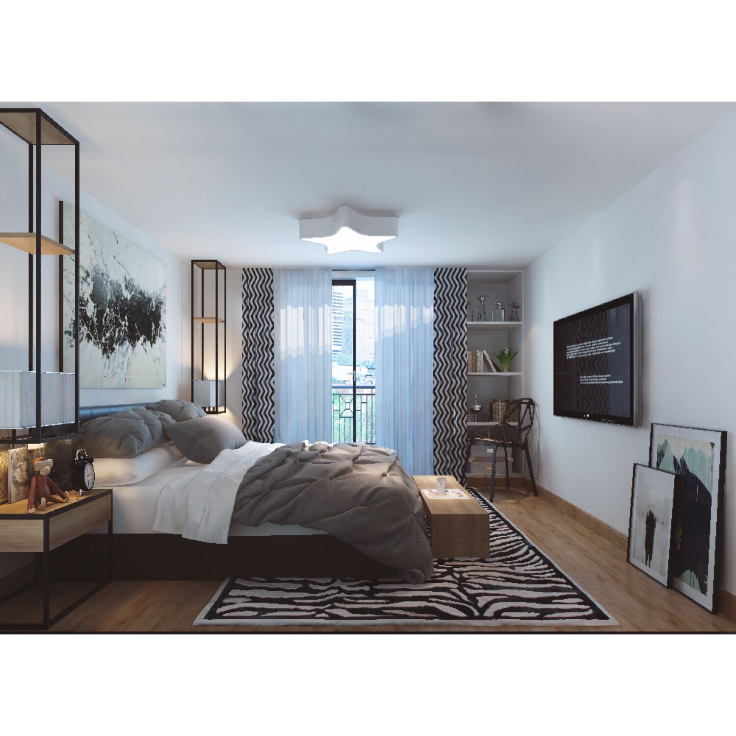 南宁loft装修设计,南宁骋望麓涛复式楼装修案例