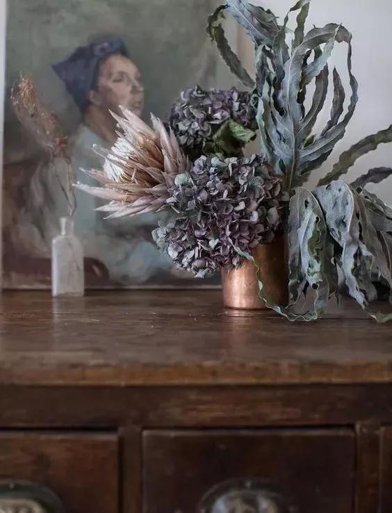 她用这种高颜值的干花装饰家里，隔壁邻居都惊叹不已