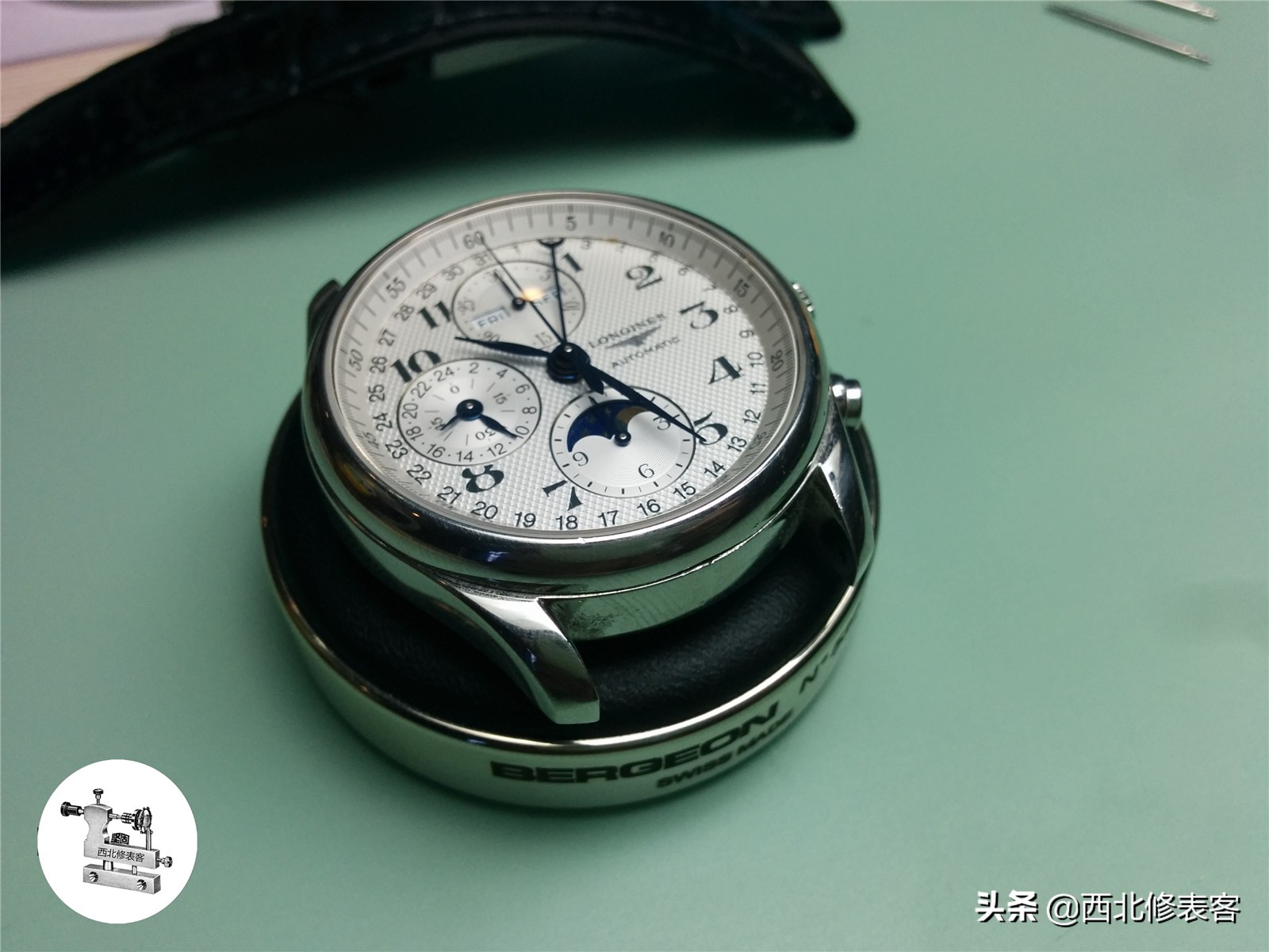 一只浪琴表可以戴多少年,浪琴月相7针计时码表