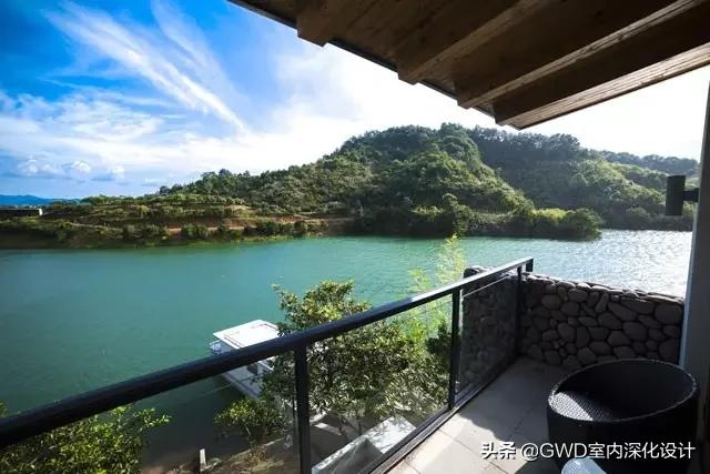 为了钓鱼在水库修一座别墅,最惊艳的民宿设计图